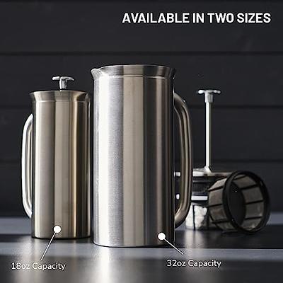 Espro's Stainless Steel Travel French Press