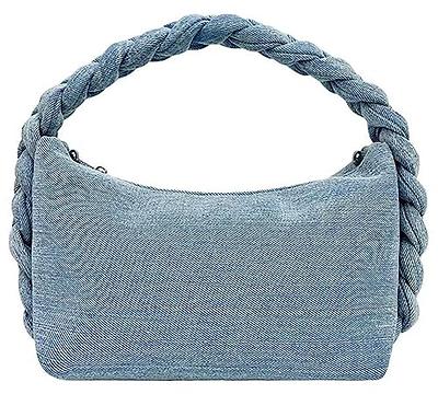 Casual Denim Chain Shoulder Bag Large Capacity Women Tote Handbags