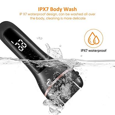 Electric Foot File Callus Remover - IPX7 Waterproof Rechargeable Callus  Remover for Feet with 8 in 1 Pedicure Kit Foot Care, 3 Roller Heads, and 2  Speeds Black(pack of 14)