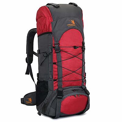 INOXTO Lightweight Hiking Backpack 35L/40L Hiking Daypack with Waterproof Rain Cover for Travel Camping Outdoor Men and Women