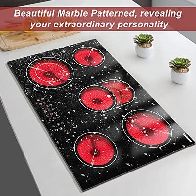 Red's Collection, Top Cover, Stove Glass Top Cover, Stove Top Protector, Stove  Top Pad, Ceramic Stovetop Pad, Kitchen Decor 