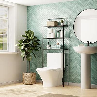 Home Bathroom Shelf Over The Toilet, Storage Cabinet Over Toilet, Bathroom  Organizer Space Saver - Yahoo Shopping