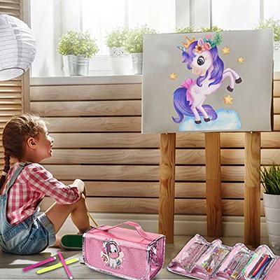 Fruit Scented Markers Set 56 Pcs with Unicorn Pencil Case, Gifts for Girls Ages  4-6-8, Supplies for Kids Art and Craft Coloring - Yahoo Shopping