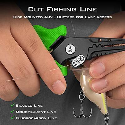 KastKing Cutthroat 7.5- inch Fishing Pliers and 5-inch Braid