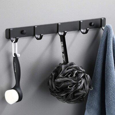 Key Hook Holder for Wall w 3 Key Hooks in Gold Tone Coat or Purse Hanger  NEW | eBay