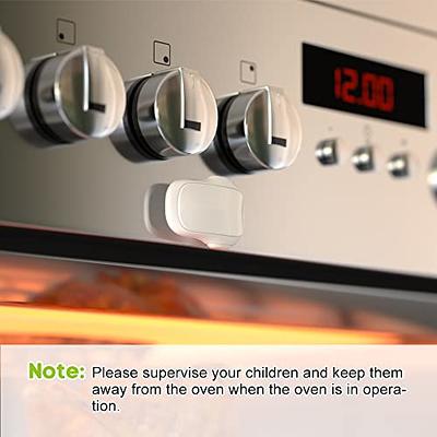 SAFELON 1 Pcs Baby Safety Oven Door Lock, Double Button Oven Lock