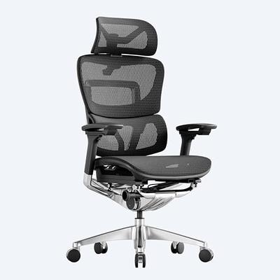 OdinLake Ergonomic Office Chair Mesh,Seat Depth Adjustable Home Office Desk Chairs High Back with Lumbar Support,Computer Swivel Task Chair with