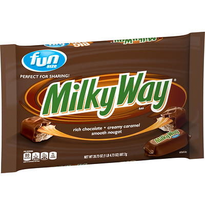 Milky Way Fun Size Milk Chocolate Candy Bars - 10.65oz : Target