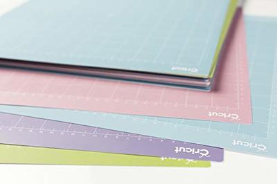 Cricut LightGrip Cutting Mats 12in x 12in, Reusable Cutting Mats for Crafts  with Protective Film, Use with Printer Paper, Vellum, Light Cardstock &  More for Cricut Explore & Maker (3 Count) 