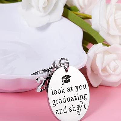  Graduation Gifts for Girls 2023 Senior Graduation Present for  Her Daughter Best Friend Compact Mirror Senior Night Keepsake for Female  Graduate High School College Master PhD Nurse Law Grad Charms 