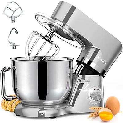 6-Wire Whip Attachment Fits KitchenAid Tilt-Head Stand Mixer Replace K45WW,  Stainless Steel, Egg Heavy Cream Beater, Cakes Mayonnaise Whisk