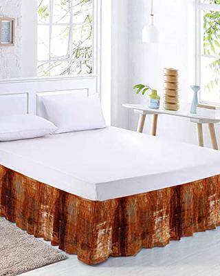 Wrap Around Bed Skirt - Circa Bed Wrap  Modern Bed Skirt Alternative -  Standard Textile Home