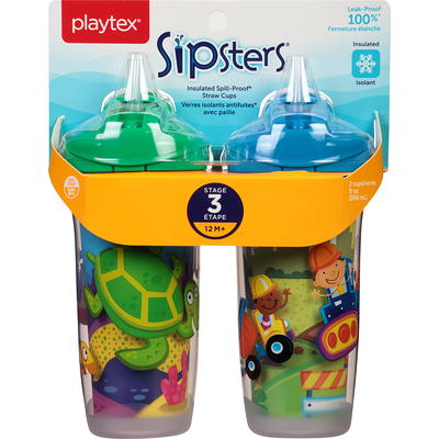 Playtex stage 3 Paw Patrol Girl Movie insulated sippy cup 9 Oz. 2pk