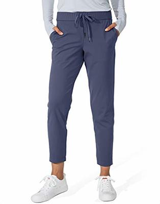 G Gradual Women's Pants with Deep Pockets 7/8 Stretch Sweatpants for Women  Athletic, Golf, Lounge, Work (Dusty Blue, X-Large) - Yahoo Shopping