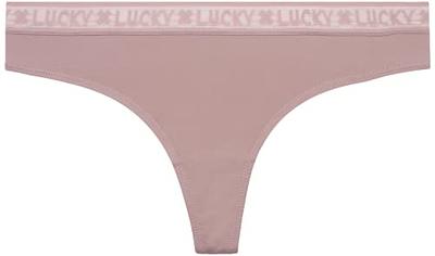 Lucky Brand Women's Underwear - 5 Pack Microfiber Thong Panties (S-XL), Size  Small, Gardenia/Natural/Black/Silver Sconce/Multi - Yahoo Shopping