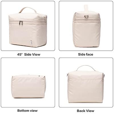 Daisy Lunch Box Insulated Lunch Bag, Durable Reusable Work Cooler Tote Bag for Adult Men Women, Front Pocket School Picnic Travel Lunch Container for