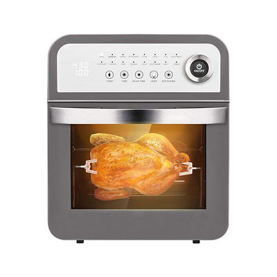 MOOSOO 24.3 Quart Air Fryer Oven, Stianless Steel Toaster Oven