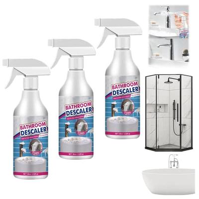Stubborn Stains Cleaner - Bathroom Descaler Cleaner, Bathroom Descaler Spray,  Bathroom Foam Cleaner Spray, Limescale Cleaner Shower, All Purpose Bubble Cleaner  Foam Spray for Bathtub Toilet (3pc) - Yahoo Shopping