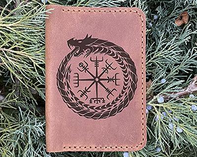 Personalized Passport Holder with Name and Charm, Custom Engraved Leather  Passport Cover for Women and Men - Christmas Gifts for Travelers,  Christmas