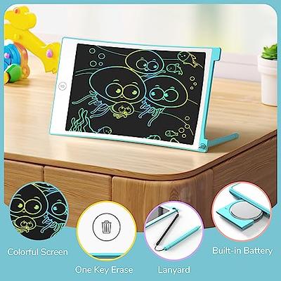 LCD Writing Tablet for Kids, 2 Pack 8.5 Inch Colorful Doodle Board Drawing  Pad for Kids, Drawing Tablet Girls Toys Age 6-8, Educational Kids Toy