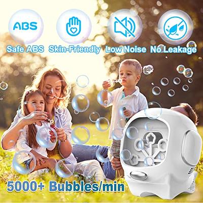 Bubble Toy for Kids, Automatic Electric Turn Eyes Toys Bubble Wand Maker,  Musical&Light Up Bubble Toys for Toddlers Outdoor, 3 4 5 6 7 8 Year Old  Girl