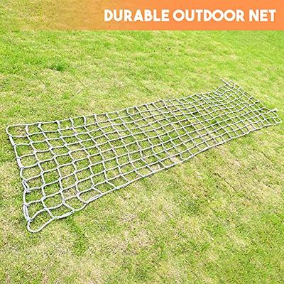 MATHOWAL Playground Climbing Cargo Net for Kids, Outdoor Obstacle