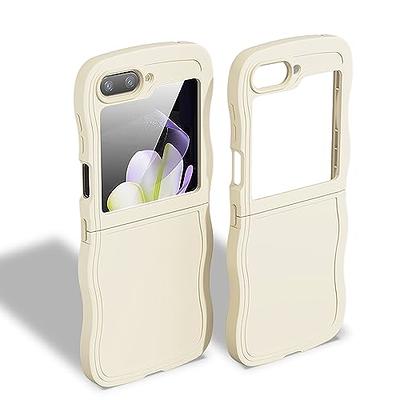 Galaxy Z Flip 5 Case With Pearl Strap, Cute Z Flip 5 Case With