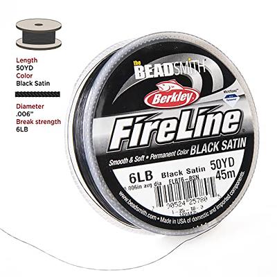 Fireline Beading Thread Black