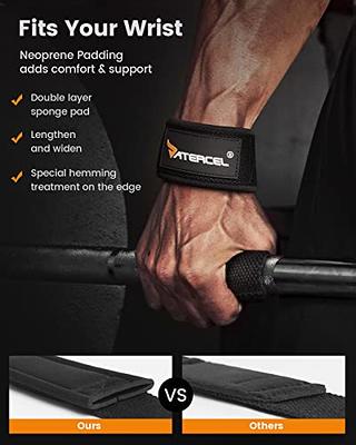 Gymreapers Lifting Wrist Straps for Weightlifting, Bodybuilding,  Powerlifting, Strength Training, & Deadlifts - Padded Neoprene with 18 inch  Cotton