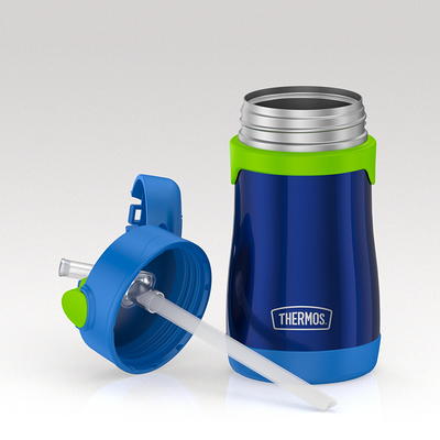 Thermos Baby Vacuum Insulated Stainless Steel Sippy Cup, 10oz, Mint