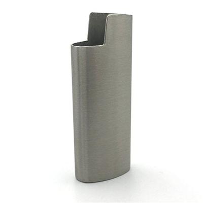 Retro Hollow Out Design Metal Lighter Case Cover Holder For BIC Standard  Size Lighters Sleeve Type J6