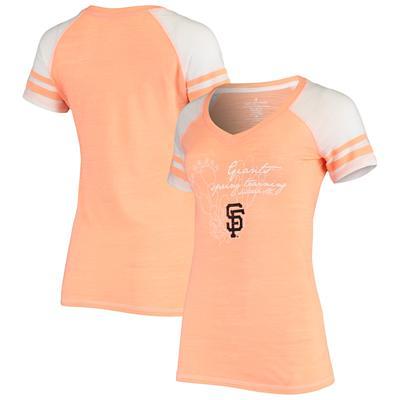 Women's Fanatics Branded White San Diego Padres City Pride V-Neck T-Shirt