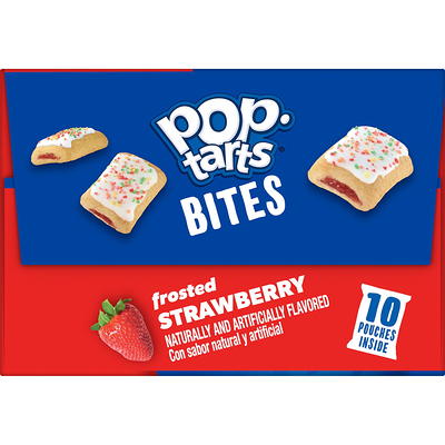 Pop-Tarts Unfrosted Blueberry Instant Breakfast Toaster Pastries,  Shelf-Stable, Ready-to-Eat, 27 oz, 16 Count Box