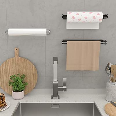 Paper Towel Holder,Paper Towel Holder Under Cabinet Self Adhesive Kitchen  Countertop Wall Mount Paper Towel Holders with Screws for Rough  Surface,Vertically or Horizontally (Gold) - Yahoo Shopping