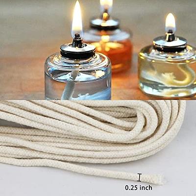 Oil Lamp Mate 1 inch Flat Cotton Oil Lantern or Oil Lamp Wick with Purple Stitch 6 Foot Roll