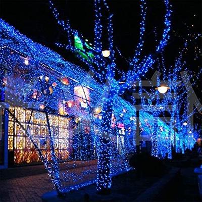 Multicolor String Lights Diamond Style Xmas Tree Lights 8 Modes, 328FT