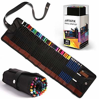 ARTISTIK Colored Pencil Set - (47 Pieces) Vivid 3.5 mm Artist