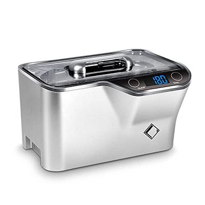 Ultrasonic Cleaner 600ML Bath Timer for Jewelry Parts Glasses Manicure  Stones Cutters Dental Razor Brush Ultrasound Sonic