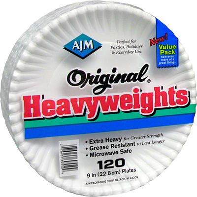 Paper Plates by AJM Packaging Corporation AJMPP6AJKWH