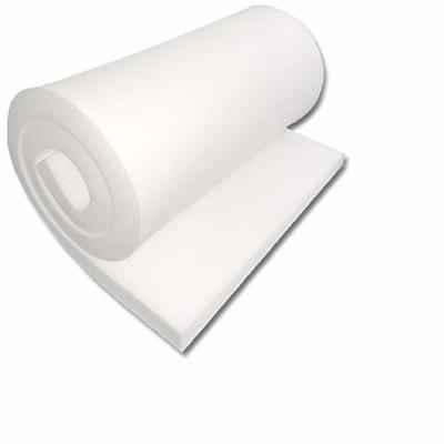 Foamy Foam High Density 6 inch Thick, 24 inch Wide, 24 inch Long Upholstery Foam, Cushion Replacement