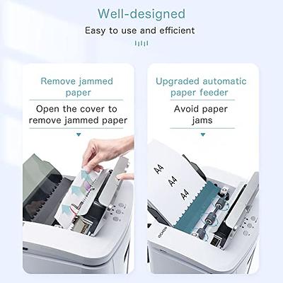 Basics 150-Sheet Autofeed Micro-Cut Paper Shredder