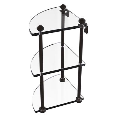 Bathroom Corner Shelf Wall Mount Black Oil-Rubbed Bronze