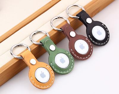 Linsaner Compatible with AirTag Case Keychain Air Tag Holder