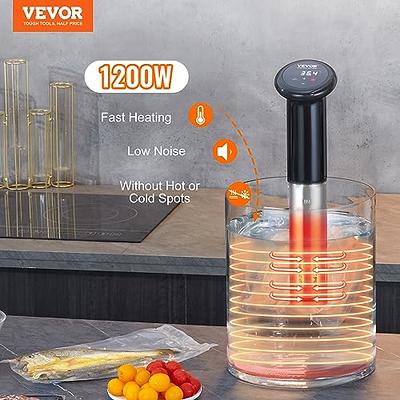 Sous Vide Machines, Immersion Circulators, Precision Cooker, with  Recipe,Temperature and Time Digital Display Control, 1000W