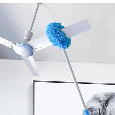 QILIN Fan Blade Cleaner Felt Lining Easy to Install Ceiling Fan Cleaning  Brush Vacuum Attachment for Housework