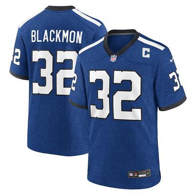 Men's Nike Blue Indiana Nights Indianapolis Colts Alternate Custom Game  Jersey