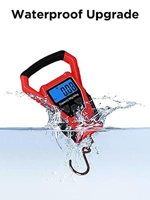 LCD Backlight Electronic Fish Scale - Digital Fishing Scale, 110 lb/50 kg  Capacity