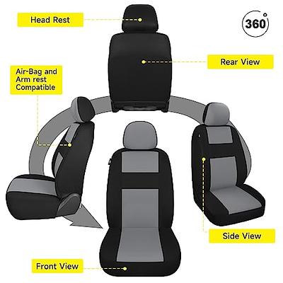 Buy Sweat proof Fabric Car seat covers online at low prices-RideoFrenzy