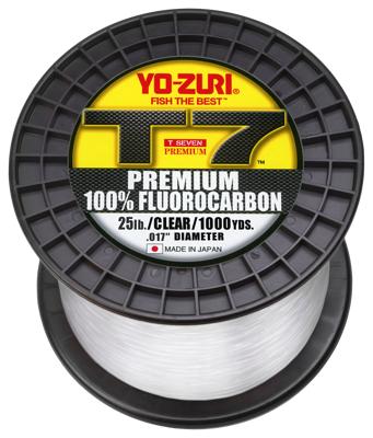 Yo-Zuri H.D. Carbon 100% Fluorocarbon Leader Line, 25lb, 30 Yds