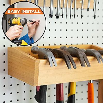 Iron Forge Tools Screwdriver Organizer, Hammer Holder and Pliers Rack -  Wall Mount Workshop Hand Tool Organizers and Storage - Yahoo Shopping